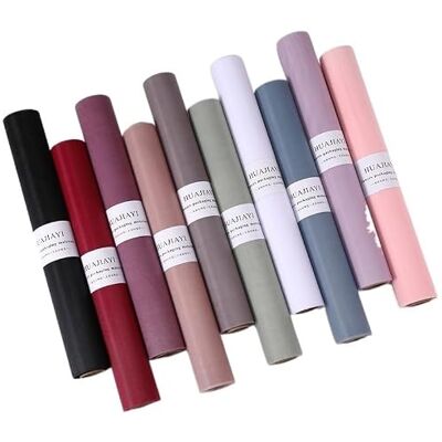 AMEEDA Papier cadeau pour bouquet de 50 cm x 5 ans, fil doux doublé avec rouleau de maille, papier d'emballage cadeau, maille unie, papier d'emballage pour fleuriste (02, 50 cm x 5 ans) AMEEDA Papier cadeau pour bouquet de 50 cm x 5 ans, fil doux doublé avec rouleau de maille, papier d'emballage cadeau, maille unie, papier d'emballage pour fleuriste (02, 50 cm x 5 ans)