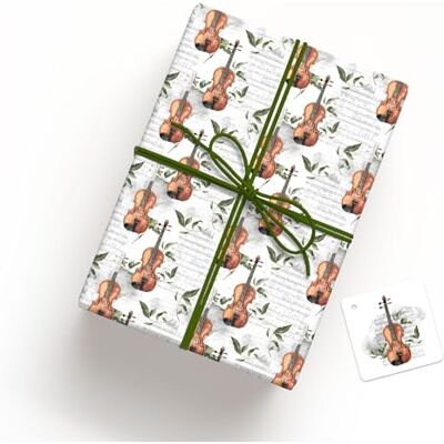 Creative CARTE CADEAU VIOLINI BIGL.FERMETURE 2 PIÈCES PAR TYPE Creative CARTE CADEAU VIOLINI BIGL.FERMETURE 2 PIÈCES PAR TYPE