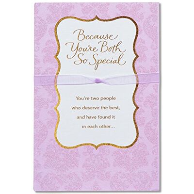 American Greetings Carte d'anniversaire pour couple avec ruban American Greetings Carte d'anniversaire pour couple avec ruban