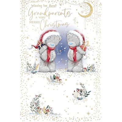 Me To You Tatty Teddy Carte de Noël pour grands-parents, avec insert en papier illustré 15,2 x 22,9 cm – Collection officielle Me To You Tatty Teddy Carte de Noël pour grands-parents, avec insert en papier illustré 15,2 x 22,9 cm – Collection officielle
