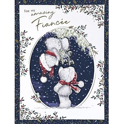 Me To You Bear Amazing Fiancée Carte de Noël en boîte Me To You Bear Amazing Fiancée Carte de Noël en boîte