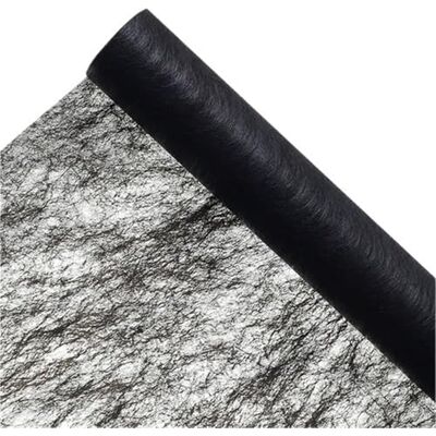 PPQIRU Rouleau de papier d'emballage cadeau étanche avec doublure florale pour magasins (noir) PPQIRU Rouleau de papier d'emballage cadeau étanche avec doublure florale pour magasins (noir)
