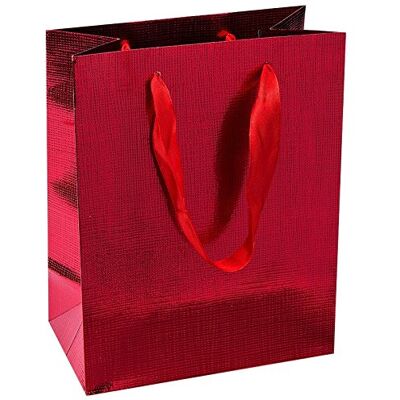 Ideen mit Herz Lot de 3 sacs cadeaux élégants 23 cm x 18 cm x 10 cm En papier En relief et laqué Emballage cadeau Pour souvenir, petit cadeau, cadeau d'anniversaire, cadeaux de Noël Rouge Ideen mit Herz Lot de 3 sacs cadeaux élégants 23 cm x 18 cm x 10 cm En papier En relief et laqué Emballage cadeau Pour souvenir, petit cadeau, cadeau d'anniversaire, cadeaux de Noël Rouge