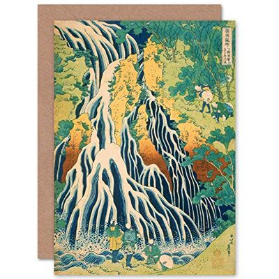 Cprk0042 Katsushika Hokusai Carte de Voeux Japonais Kurokami avec Enveloppe Intérieure de Qualité Supérieure Cprk0042 Katsushika Hokusai Carte de Voeux Japonais Kurokami avec Enveloppe Intérieure de Qualité Supérieure