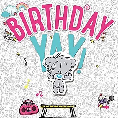 Me To You My Dinky Bear Carte d'anniversaire Yay Me To You My Dinky Bear Carte d'anniversaire Yay