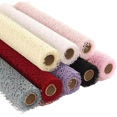 CSSHNL Papier d'emballage cadeau 50 cm x 4,6 m filet creux papier d'emballage bouquet de fleurs fournitures de fleuriste bricolage décoration Saint-Valentin emballage cadeau rouleau de papier d'emballage CSSHNL Papier d'emballage cadeau 50 cm x 4,6 m filet creux papier d'emballage bouquet de fleurs fournitures de fleuriste bricolage décoration Saint-Valentin emballage cadeau rouleau de papier d'emballage