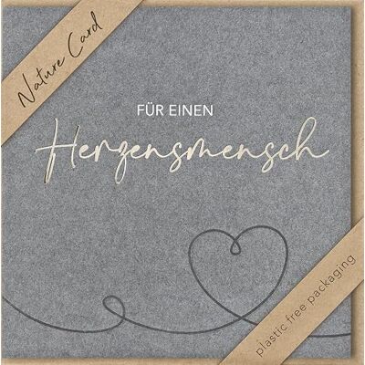 bsb Carte Herzensmensch Papier kraft Carte avec superbe motif Carte durable avec enveloppe Cadeau pour meilleure amie ou ami Carte d'amour et d'amitié 15,5 x 15,5 cm bsb Carte Herzensmensch Papier kraft Carte avec superbe motif Carte durable avec enveloppe Cadeau pour meilleure amie ou ami Carte d'amour et d'amitié 15,5 x 15,5 cm