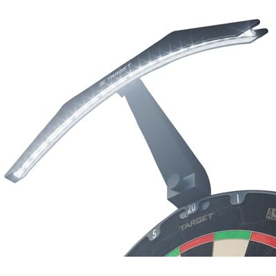 Target Darts LED Dartboard Light Heldere dartbordverlichting voor het hele bord Extra lange kabel van 3 meter Past veilig op alle dartborden Eenvoudige montage Professionele dartaccessoires Target Darts LED Dartboard Light Heldere dartbordverlichting voor het hele bord Extra lange kabel van 3 meter Past veilig op alle dartborden Eenvoudige montage Professionele dartaccessoires