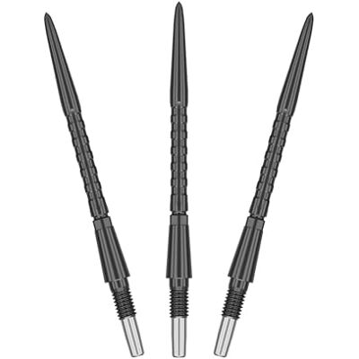 Target Darts Swiss Point Storm Dart Points, Surge (3 Pack Set Tips) 35MM –Zwart Change Dart Points, Swiss Storm Points, Professional Darts Accessories Target Darts Swiss Point Storm Dart Points, Surge (3 Pack Set Tips) 35MM –Zwart Change Dart Points, Swiss Storm Points, Professional Darts Accessories