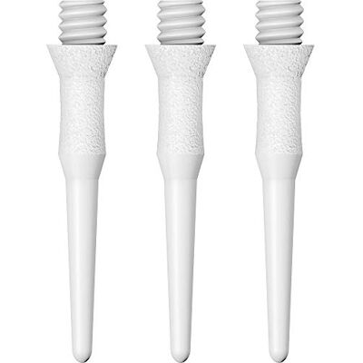 Mission Titan Drift Pro Lot de 50 pointes en plastique à pointe souple Blanc Mission Titan Drift Pro Lot de 50 pointes en plastique à pointe souple Blanc