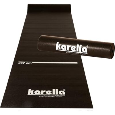 Karella EcoStar Tapis de fléchettes Protection parfaite pour le sol et les fléchettes avec marquage de lancer à 237 cm, longueur 290 cm, largeur 60 cm et 80 cm, matériau écologique PER Karella EcoStar Tapis de fléchettes Protection parfaite pour le sol et les fléchettes avec marquage de lancer à 237 cm, longueur 290 cm, largeur 60 cm et 80 cm, matériau écologique PER