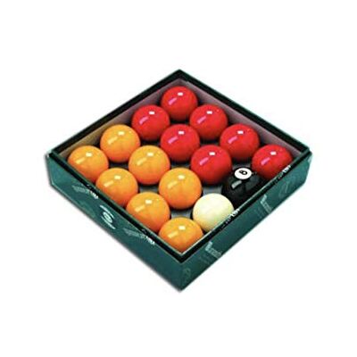 Aramith Premier Red and Yellow League Pool Balls 2 inch Diameter Pool Balls with 2 inch Cue Ball Aramith Premier Red and Yellow League Pool Balls 2 inch Diameter Pool Balls with 2 inch Cue Ball