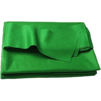 CucCe Feutre pour table de billard L'ensemble de tissus de billard vert comprend 6 bandes prédécoupées, adaptées au feutre de billard américain, à 8 boules et à 9 boules.(9 FT/2.8M) CucCe Feutre pour table de billard L'ensemble de tissus de billard vert comprend 6 bandes prédécoupées, adaptées au feutre de billard américain, à 8 boules et à 9 boules.(9 FT/2.8M)