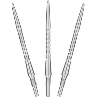 Target Darts Swiss Point Storm Dart Points, Surge (3 Pack Set Tips) 35MM -Zilver Change Dart Points, Swiss Storm Points, Professionele Darts Accessoires Target Darts Swiss Point Storm Dart Points, Surge (3 Pack Set Tips) 35MM -Zilver Change Dart Points, Swiss Storm Points, Professionele Darts Accessoires