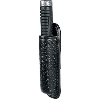 TAFTACFR Support de bâton extensible moulé pouvant contenir une baguette extensible de 40,6 cm ou 53,3 cm (cuir synthétique tressé) TAFTACFR Support de bâton extensible moulé pouvant contenir une baguette extensible de 40,6 cm ou 53,3 cm (cuir synthétique tressé)