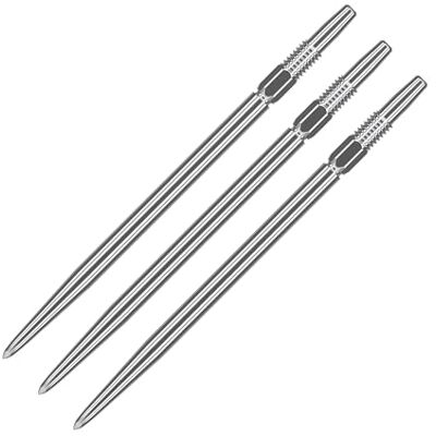Target Darts Target Lot de 3 pointes de fléchettes Swiss Point, lisses Swiss Point, 40 mm, argent Changement de pointes de fléchettes, accessoires de fléchettes professionnels Target Darts Target Lot de 3 pointes de fléchettes Swiss Point, lisses Swiss Point, 40 mm, argent Changement de pointes de fléchettes, accessoires de fléchettes professionnels