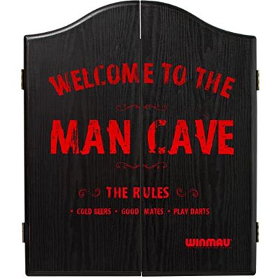 WINMAU Man Cave Deluxe Cible de fléchettes WINMAU Man Cave Deluxe Cible de fléchettes