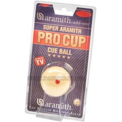 Aramith 1 and 7/8 inch (47.5mm) Pro Cup Cue Ball Aramith 1 and 7/8 inch (47.5mm) Pro Cup Cue Ball