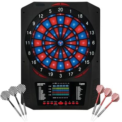 KOTO darts KOTO – Cible Fléchettes Électronique Royal Star 315, Écran LED, 8 Joueurs KOTO darts KOTO – Cible Fléchettes Électronique Royal Star 315, Écran LED, 8 Joueurs