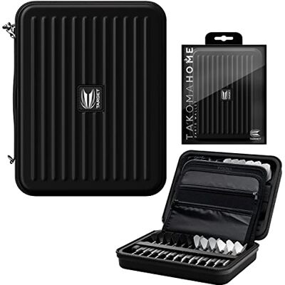 Target Darts Takoma XXL Thuis Zwarte Dartportemonnee Geschikt voor x 8 Sets Dartkoffer Target Darts Takoma XXL Thuis Zwarte Dartportemonnee Geschikt voor x 8 Sets Dartkoffer
