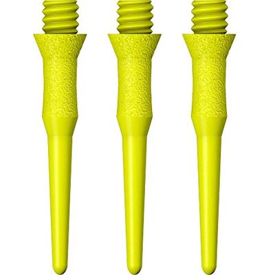 Mission Titan Drift Pro Lot de 50 pointes de fléchettes à pointe souple en plastique, jaune fluo, 50 points (X9170) Mission Titan Drift Pro Lot de 50 pointes de fléchettes à pointe souple en plastique, jaune fluo, 50 points (X9170)