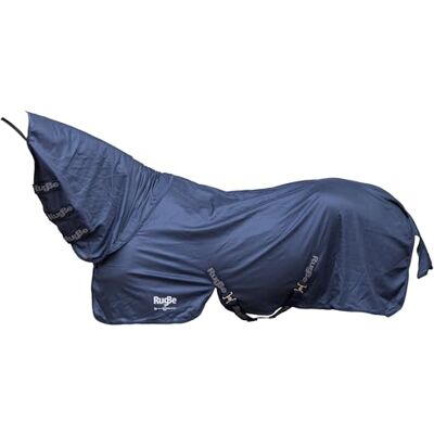 Covalliero Couverture anti-mouches RugBe SuperFly, couverture d'équitation, bleu marine, 135 cm, 185 cm, Cheval, Lavable en machine à 30 °C Covalliero Couverture anti-mouches RugBe SuperFly, couverture d'équitation, bleu marine, 135 cm, 185 cm, Cheval, Lavable en machine à 30 °C