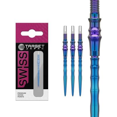 Target Darts Target Japan Premium Swiss Steel Darts Points, 3 Pack Set of Tips 35MM – Blauw Reservepunten voor darts, reservepunten, professionele dartbenodigdheden Target Darts Target Japan Premium Swiss Steel Darts Points, 3 Pack Set of Tips 35MM – Blauw Reservepunten voor darts, reservepunten, professionele dartbenodigdheden