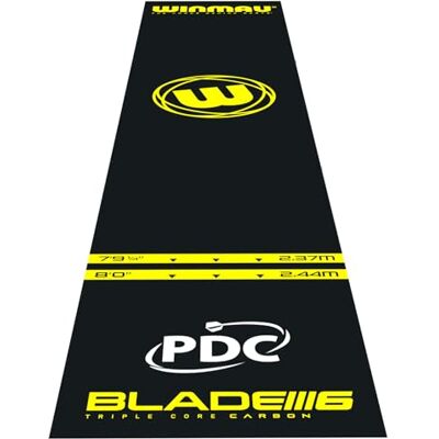 WINMAU Xtreme Tapis de fléchettes – Protection de sol robuste avec ligne officielle Oche WINMAU Xtreme Tapis de fléchettes – Protection de sol robuste avec ligne officielle Oche