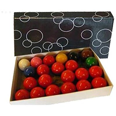 BCE Jeu de Billes ou Boules de Billard Snooker Standard 52 mm BCE Jeu de Billes ou Boules de Billard Snooker Standard 52 mm