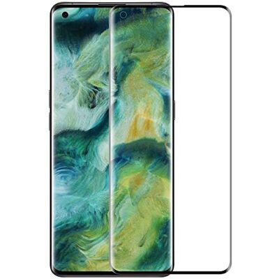 Hülle ® Protection d'écran souple anti-explosion dureté 9H 0,33 mm d'épaisseur 3D ARC Edge anti-explosion compatible avec OPPO Find X2 Pro/OPPO Find X2 (Noir) Hülle ® Protection d'écran souple anti-explosion dureté 9H 0,33 mm d'épaisseur 3D ARC Edge anti-explosion compatible avec OPPO Find X2 Pro/OPPO Find X2 (Noir)