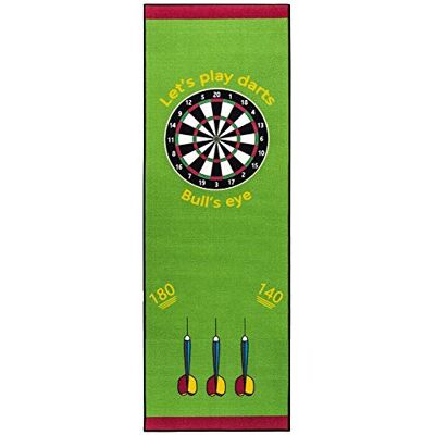 Kingpower Tapis de fléchettes 237 x 80 cm Fléchettes en acier Accessoire de ligne de lancement Protection en caoutchouc Différents designs Design 8 Kingpower Tapis de fléchettes 237 x 80 cm Fléchettes en acier Accessoire de ligne de lancement Protection en caoutchouc Différents designs Design 8