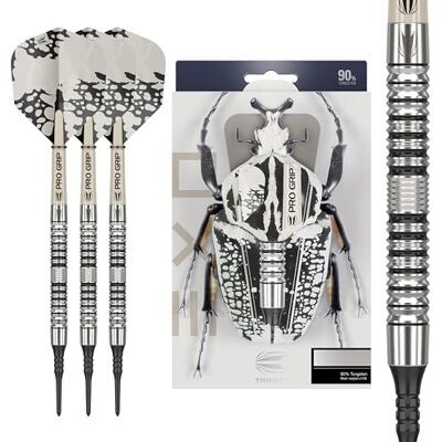 Target Darts Jeu de fléchettes EXO Edition 90 % tungstène à pointe souple – EXO 10 22 g – Jeu de fléchettes à pointe souple, fléchettes Pixel Tip avec tiges Pro Grip et ailettes n°6 Target Darts Jeu de fléchettes EXO Edition 90 % tungstène à pointe souple – EXO 10 22 g – Jeu de fléchettes à pointe souple, fléchettes Pixel Tip avec tiges Pro Grip et ailettes n°6