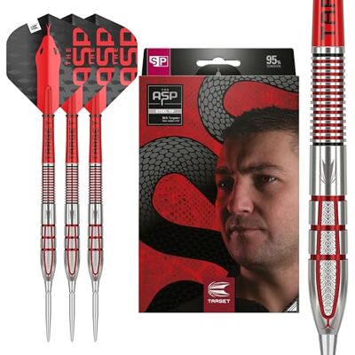 Target Darts Nathan Aspinall Gen 2 95% Wolfram Swiss Point Steel Tip Dart Set Target Darts Nathan Aspinall Gen 2 95% Wolfram Swiss Point Steel Tip Dart Set