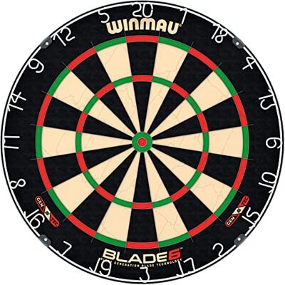 WINMAU Blade Serie – Cible de fléchettes steeldart professionnelle série Blade – Cible steeldart professionnelle homologuée tournoi PDC – Blade X 360 Blade 6 WINMAU Blade Serie – Cible de fléchettes steeldart professionnelle série Blade – Cible steeldart professionnelle homologuée tournoi PDC – Blade X 360 Blade 6