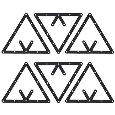 01 Billard Ball Rack, Triangle Magic Ball Rack, pour 8 Ball, 9 Ball et 10 Ball Pool 01 Billard Ball Rack, Triangle Magic Ball Rack, pour 8 Ball, 9 Ball et 10 Ball Pool