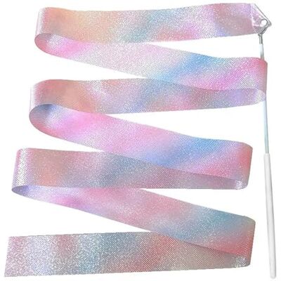 RYQZHHY Rubans de danse 2 m Étoile clignotante arc-en-ciel Outil d'entraînement pour enfants Ruban de danse Ruban de danse tourbillonnante Rubans de gymnastique (blanc) RYQZHHY Rubans de danse 2 m Étoile clignotante arc-en-ciel Outil d'entraînement pour enfants Ruban de danse Ruban de danse tourbillonnante Rubans de gymnastique (blanc)