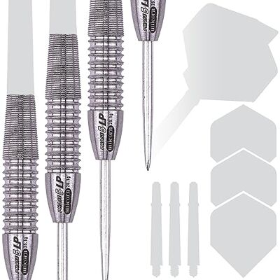 Unicorn Fléchettes à pointe en acier uniquement Evolution World Champion Series Phase 5 LP Fléchettes 95% tungstène naturel 26 g Unicorn Fléchettes à pointe en acier uniquement Evolution World Champion Series Phase 5 LP Fléchettes 95% tungstène naturel 26 g