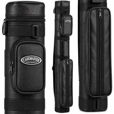 CASEMASTER by GLD Products Q-Vault Classic Étui rigide pour queue de billard/billard 2 pièces Noir CASEMASTER by GLD Products Q-Vault Classic Étui rigide pour queue de billard/billard 2 pièces Noir