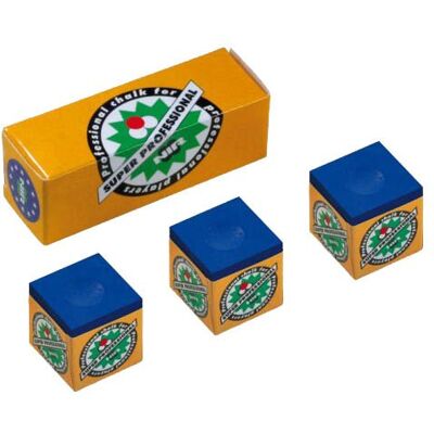 Longoni Craie de billard Gesso NIR Super Pro Bleu Longoni Craie de billard Gesso NIR Super Pro Bleu