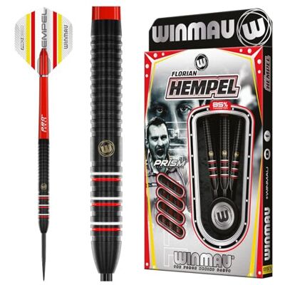 WINMAU Darts 85% Pro Series Professional Jeu de fléchettes avec ailettes et tiges de fléchettes WINMAU Darts 85% Pro Series Professional Jeu de fléchettes avec ailettes et tiges de fléchettes