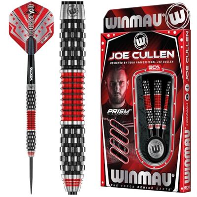 WINMAU Joe Cullen Rockstar Series RS 1.0 90% Fléchettes 22 Gram WINMAU Joe Cullen Rockstar Series RS 1.0 90% Fléchettes 22 Gram
