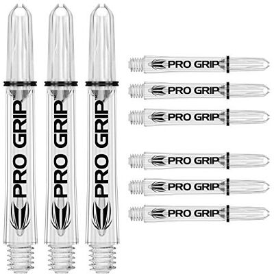 Target Darts Pro Grip Lot de 3 tiges de fléchettes 22,9 cm au total Target Darts Pro Grip Lot de 3 tiges de fléchettes 22,9 cm au total