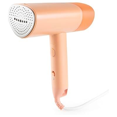 Domo DO7058S Défroisseur Vapeur Portable pour vêtements Défroisseur à Main Pliable – Prêt en 25 secondes – Vapeur 20 g/min – Réservoir d'eau 100 ml – 1300 Watt Rose Domo DO7058S Défroisseur Vapeur Portable pour vêtements Défroisseur à Main Pliable – Prêt en 25 secondes – Vapeur 20 g/min – Réservoir d'eau 100 ml – 1300 Watt Rose