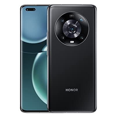 HONOR Magic4 Pro, Android Smartphone, 6.81 Zoll Handy, 8+256 GB, 120 Hz, Dual-SIM, 50 MP Triple-Kamera, 100 W SuperCharge, 4600 mAh Akku, NFC, IP68, Schwarz HONOR Magic4 Pro, Android Smartphone, 6.81 Zoll Handy, 8+256 GB, 120 Hz, Dual-SIM, 50 MP Triple-Kamera, 100 W SuperCharge, 4600 mAh Akku, NFC, IP68, Schwarz