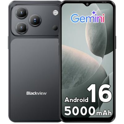 Blackview Wave 7C Téléphone portable, 16 Go + 64 Go ROM/1 To, 32 MP + 13 MP 6,56" HD+, écouteurs 3,5 mm téléphone, 4G Dual, 5000 mAh, Android 16, smartphone, SIM/WiFi/FM/GSM/GPS/OTG débloqué Blackview Wave 7C Téléphone portable, 16 Go + 64 Go ROM/1 To, 32 MP + 13 MP 6,56" HD+, écouteurs 3,5 mm téléphone, 4G Dual, 5000 mAh, Android 16, smartphone, SIM/WiFi/FM/GSM/GPS/OTG débloqué