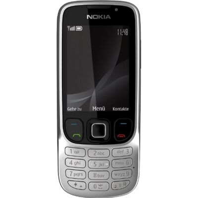Nokia 6303i, All Carriers, 2048 Go, téléphone portable (appareil photo 3,2 MP, MP3, Bluetooth) Classic Steel Nokia 6303i, All Carriers, 2048 Go, téléphone portable (appareil photo 3,2 MP, MP3, Bluetooth) Classic Steel