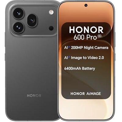 HONOR 600 Pro 12GB/512GB, black (EU) (HNR0393) HONOR 600 Pro 12GB/512GB, black (EU) (HNR0393)