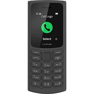 Nokia 105 S30+ Téléphone avec connectivité 4G, 128 Mo + 48 Mo de stockage, batterie amovible 1020 mAh, radio FM (double mode filaire et sans fil) et haut-parleur 3 en 1 Noir Nokia 105 S30+ Téléphone avec connectivité 4G, 128 Mo + 48 Mo de stockage, batterie amovible 1020 mAh, radio FM (double mode filaire et sans fil) et haut-parleur 3 en 1 Noir