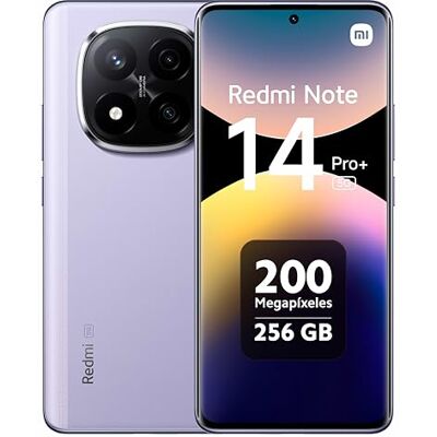 XIAOMI Redmi Note 14 Pro+ 5G 8 Go/256 Go Violet lavande (Lavender Purple) Double SIM XIAOMI Redmi Note 14 Pro+ 5G 8 Go/256 Go Violet lavande (Lavender Purple) Double SIM