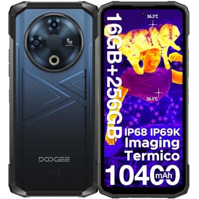 DOOGEE FIRE 6 (Image Thermique 6,56'' 6/256GB 10400mAh) BLACK DOOGEE FIRE 6 (Image Thermique 6,56'' 6/256GB 10400mAh) BLACK